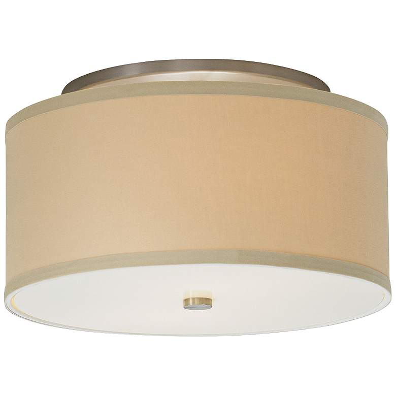 Image 1 Mulberry 13 inch Wide Desert Drum Ceiling Light