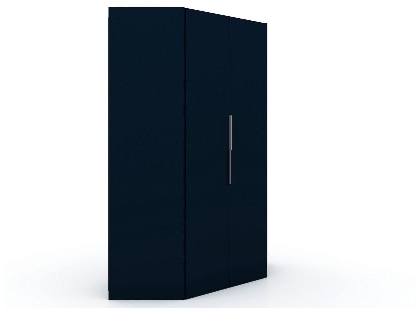 Image 6 Mulberry 2.0 Corner Wardrobe Closet in Tatiana Midnight Blue more views