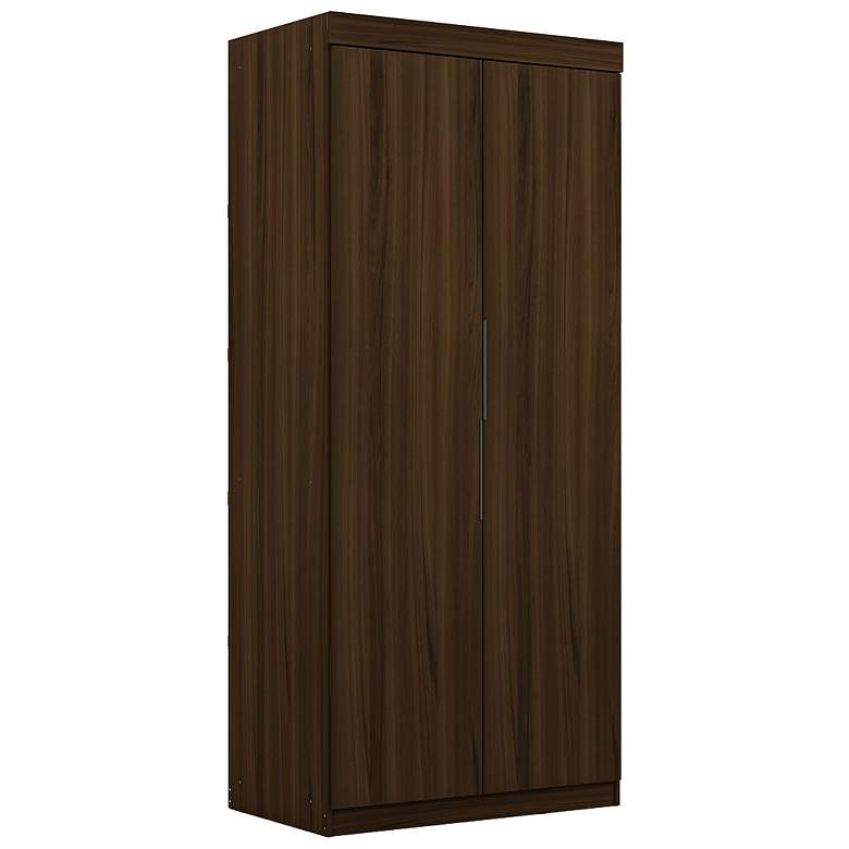 Image 1 Mulberry 2.0 Sectional Wardrobe Closet in Brown