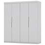 Mulberry 2.0 Wardrobe Closet - Set of 2 in White