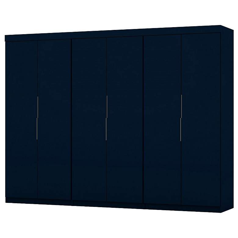 Image 1 Mulberry 2.0 Wardrobe Closet - Set of 3 in Tatiana Midnight Blue