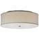 Mulberry 20" Wide White Drum Ceiling Light