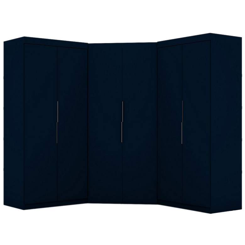 Image 1 Mulberry 3.0 Sectional Corner Closet - Set of 3 in Tatiana Midnight Blue