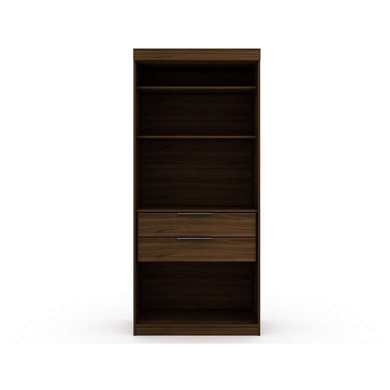 Image 1 Mulberry Open 1 Sectional Closet in Brown