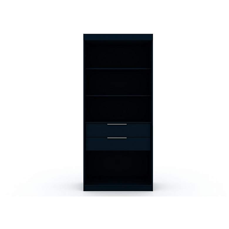 Image 1 Mulberry Open 1 Sectional Closet in Tatiana Midnight Blue
