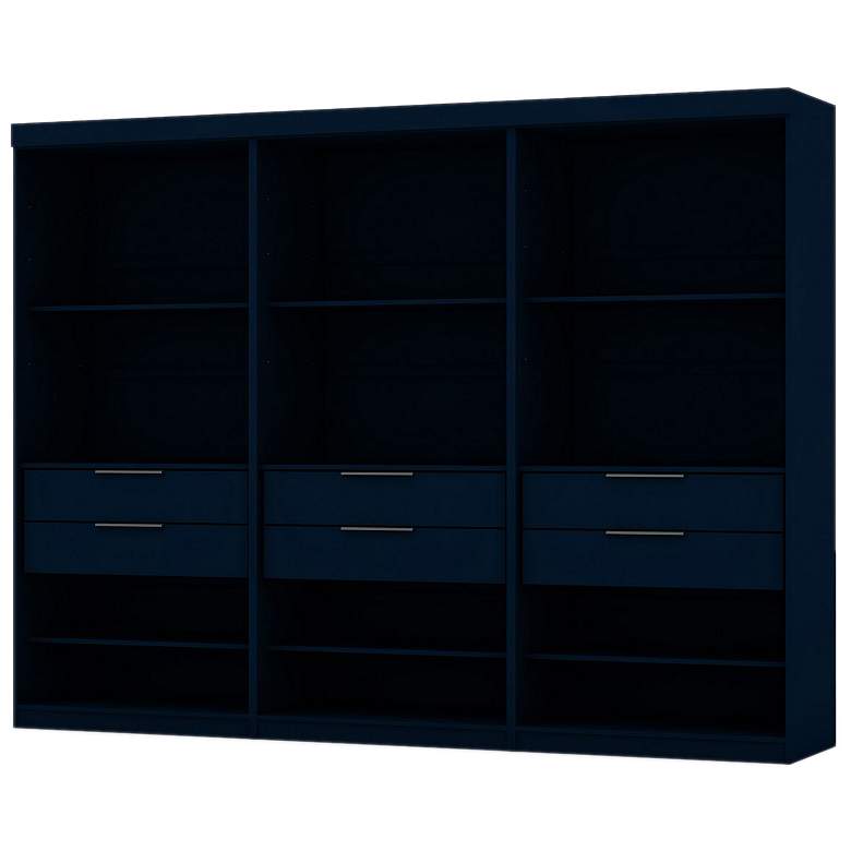 Image 1 Mulberry Open 3 Sectional Closet - Set of 3 in Tatiana Midnight Blue