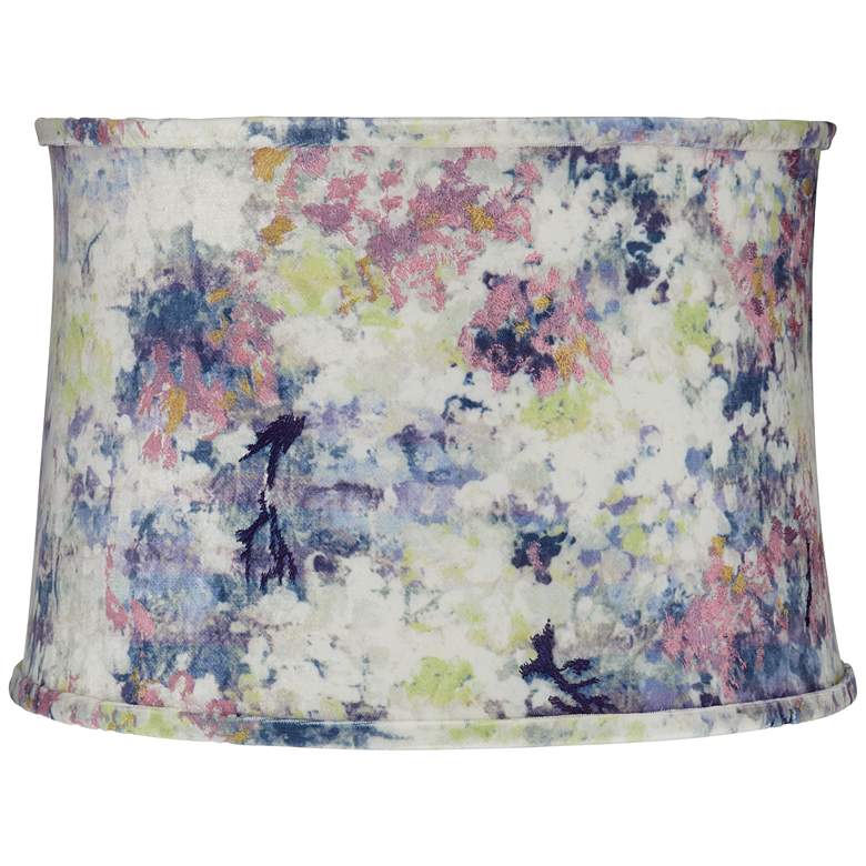 Image 1 Multi-Color Paint Drum Lamp Shade 15x16x11 (Spider)