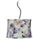 Multi-Color Paint Shade 16"W Brushed Nickel Pendant Light