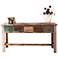 Multi-Color Pine Wood Console Table