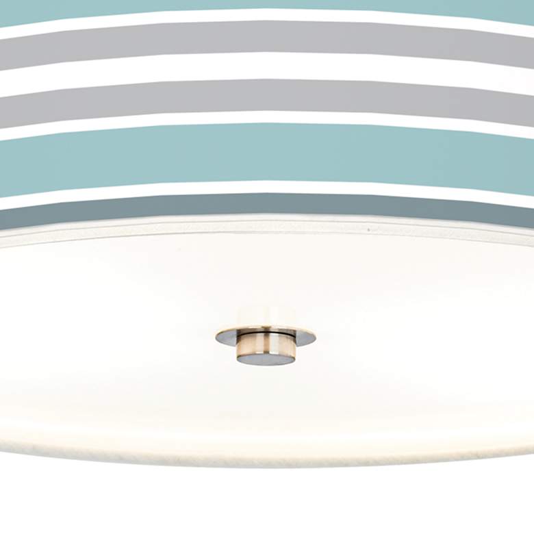 Image 3 Multi Color Stripes Giclee Energy Efficient Ceiling Light more views