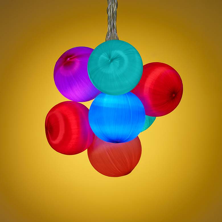 Image 1 Multi-Colored Balls 20-Light LED Party String Lights