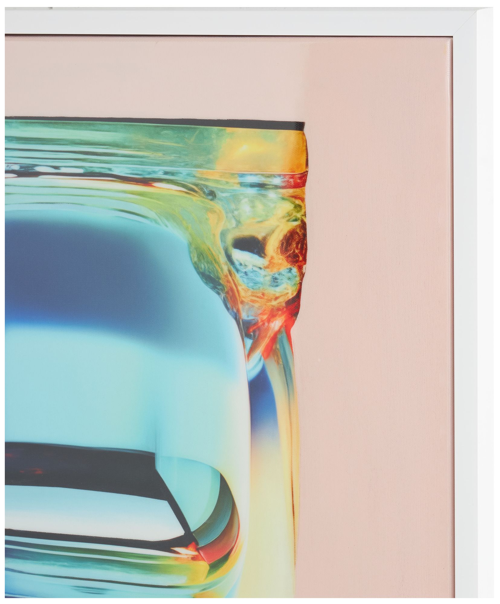 Image 3 Multi Colored Canvas Contemporary Framed Wall Art, 33" x 2" x 41" more views