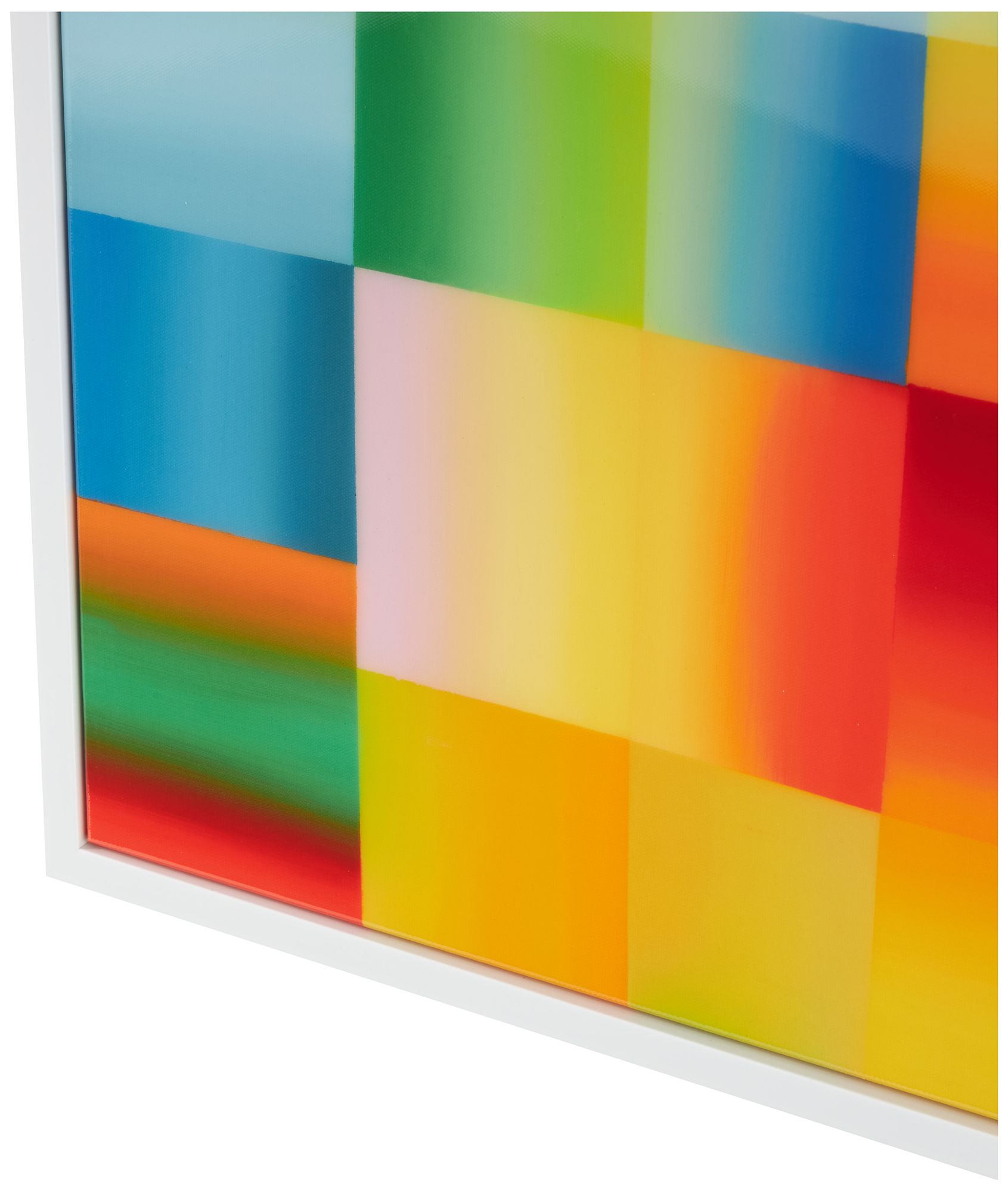 Image 4 Multi Colored Canvas Contemporary Framed Wall Art, 33" x 2" x 41" more views