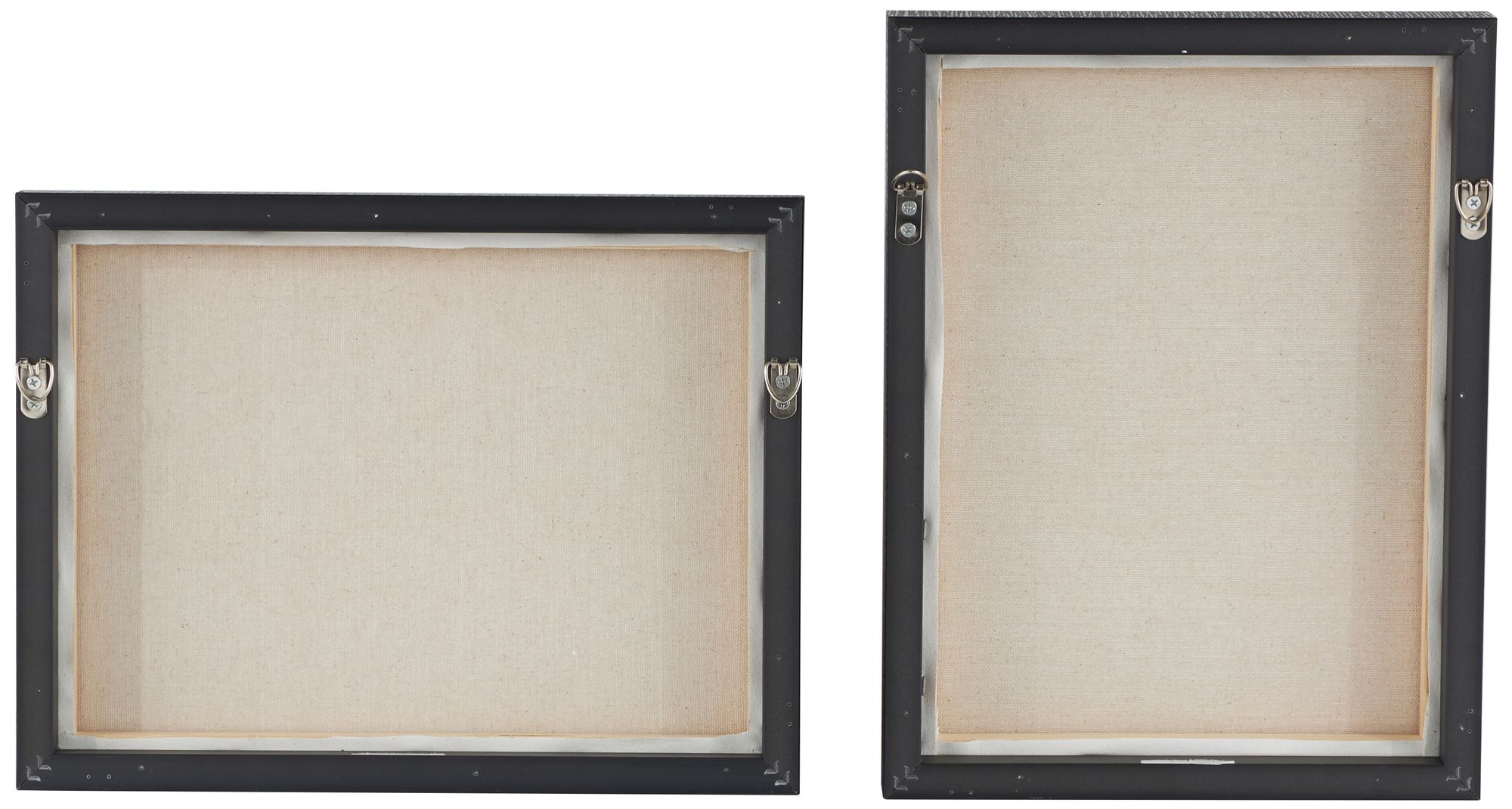 Image 5 Multi Colored Canvas Eclectic Framed Wall Art, S/2 17", 13"H more views