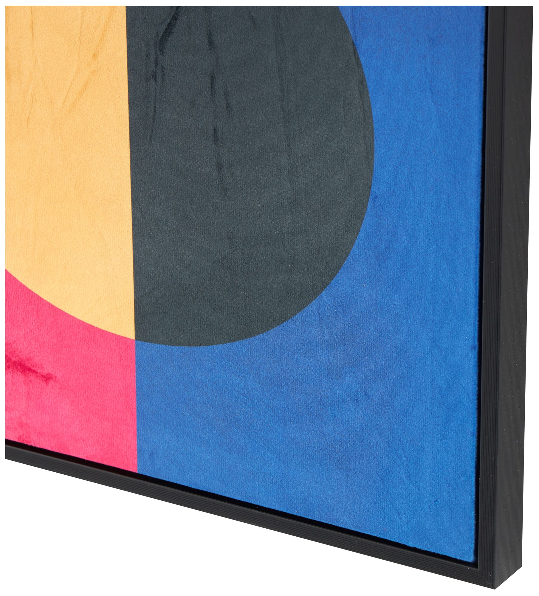 Image 3 Multi Colored Canvas Modern Framed Wall Art, S/2 25"W, 33"H more views