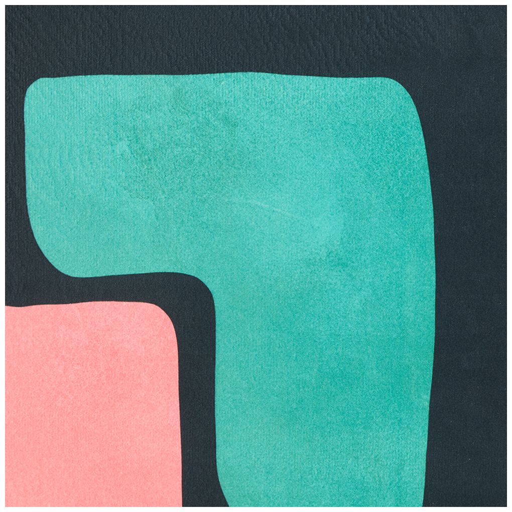 Multi Colored Canvas Modern Framed Wall Art, S/2 25"W, 33"H