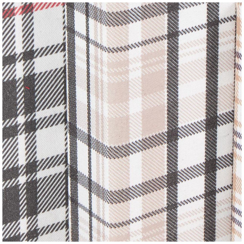 Multi Colored Canvas Traditional Box, S/3 12", 9", 6"H