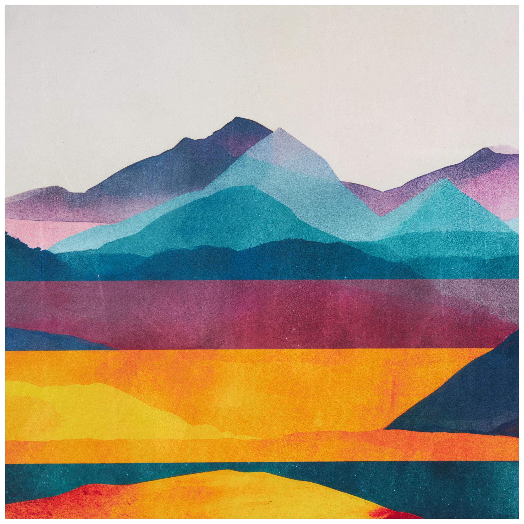 Image 4 Multi Colored Canvas Traditional Framed Wall Art, 33" x 2" x 48" more views