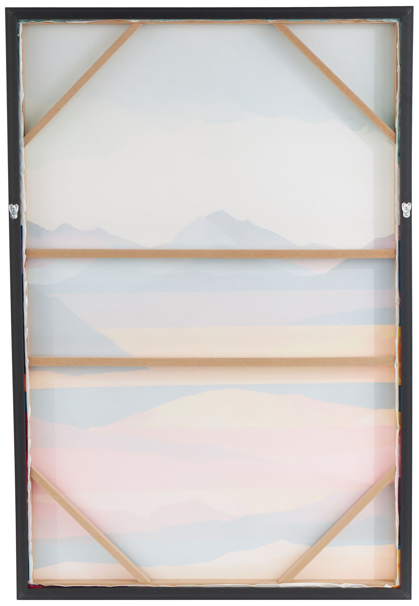 Image 5 Multi Colored Canvas Traditional Framed Wall Art, 33" x 2" x 48" more views