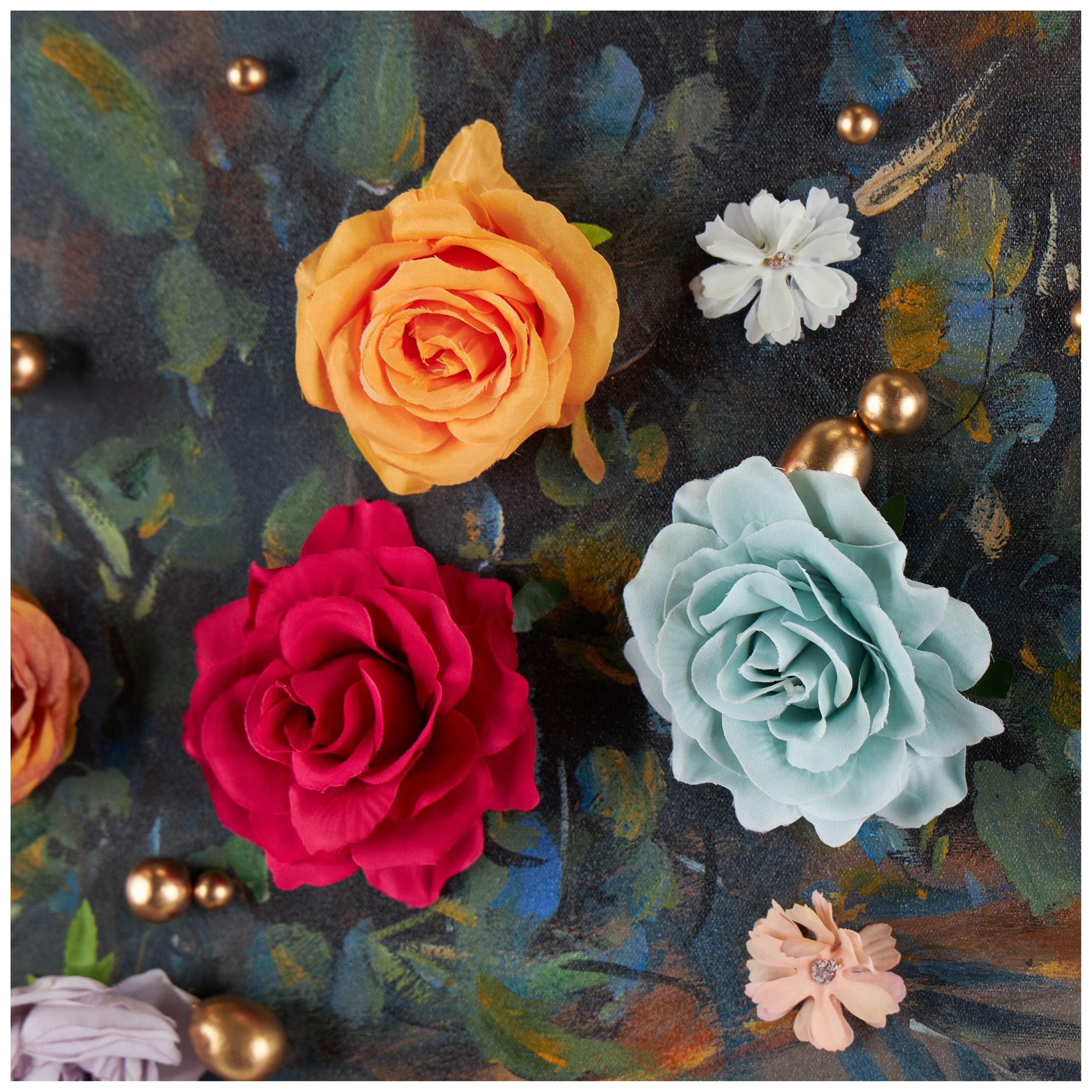 Image 3 Multi Colored Canvas Traditional Wall Art, 40" x 2" x 40" more views