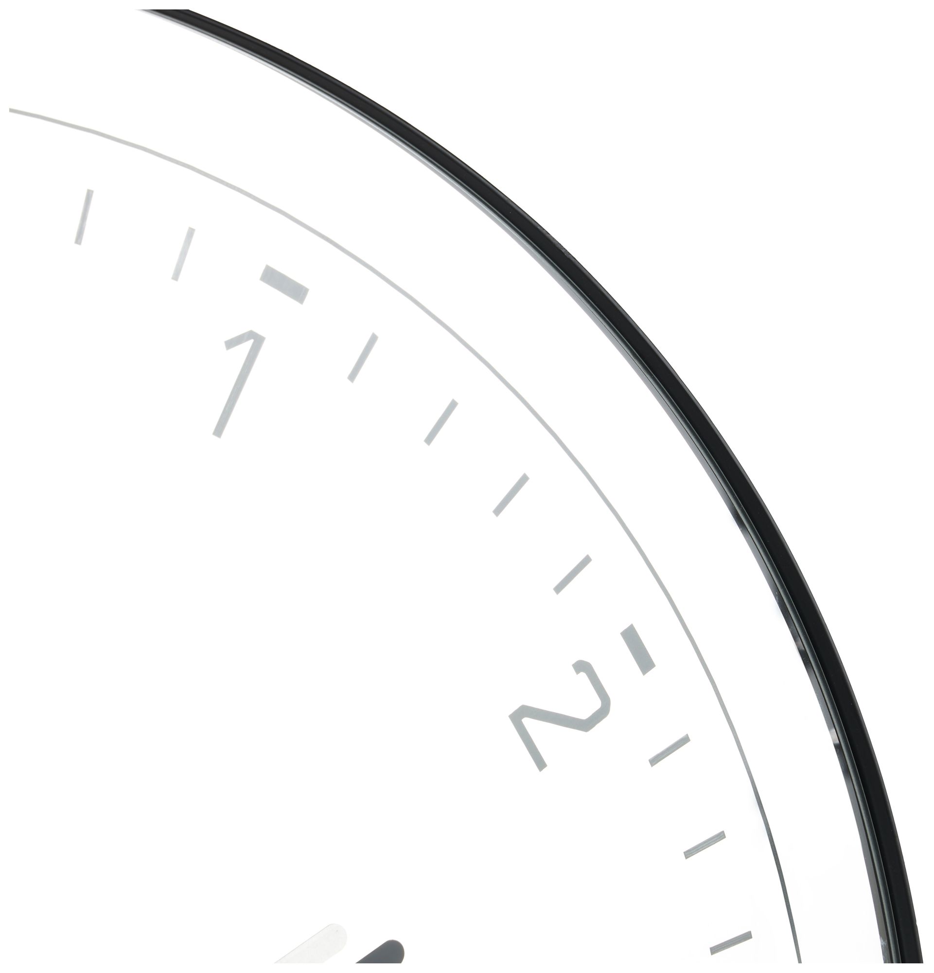 Image 4 Multi Colored Glass Contemporary Wall Clock, 24" x 1" x 24" more views