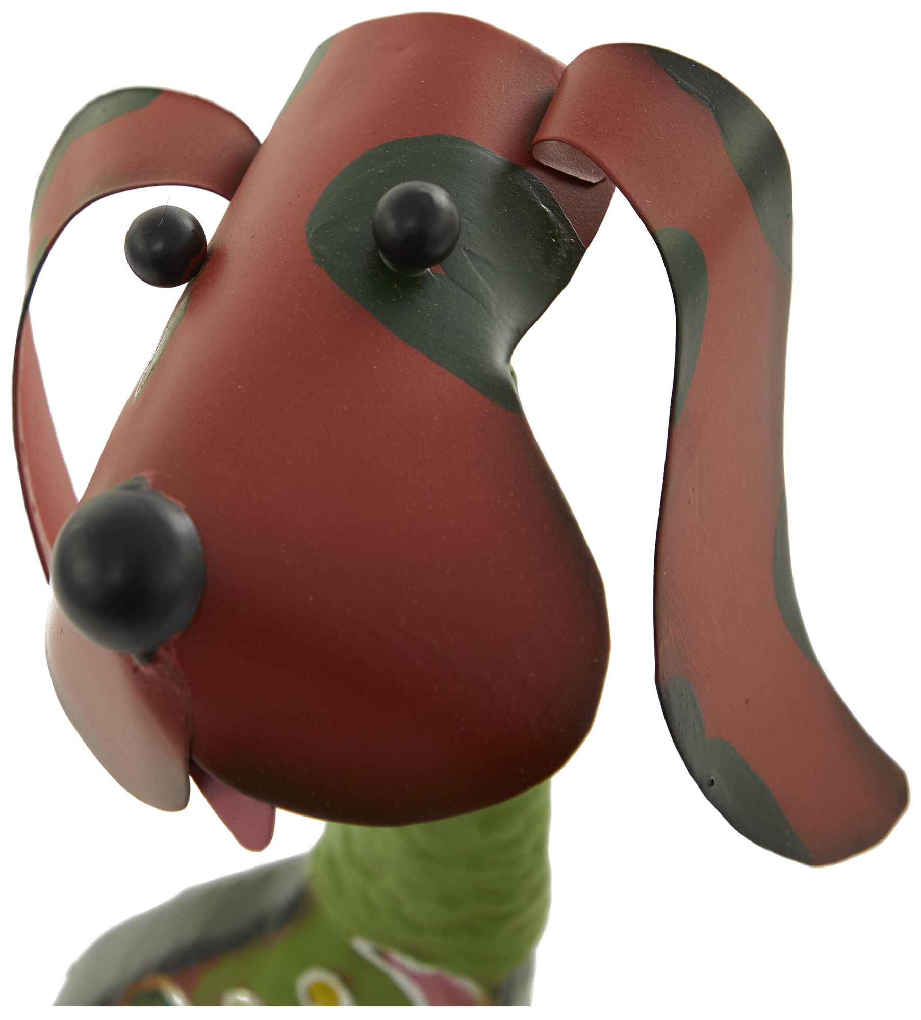 Image 4 Multi Colored Metal Eclectic Garden Sculpture, 6" x 12" x 19" more views