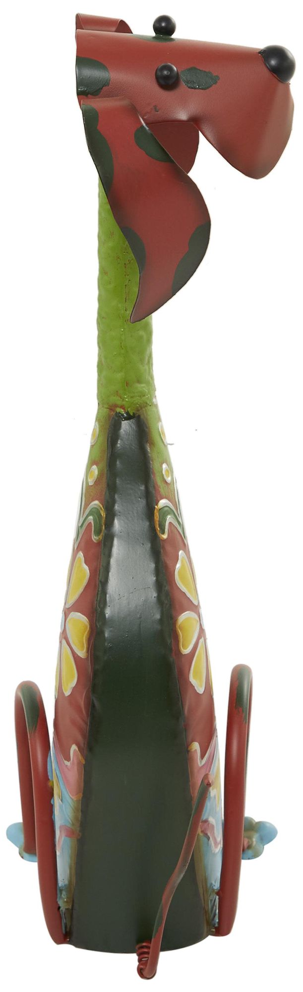 Image 5 Multi Colored Metal Eclectic Garden Sculpture, 6" x 12" x 19" more views