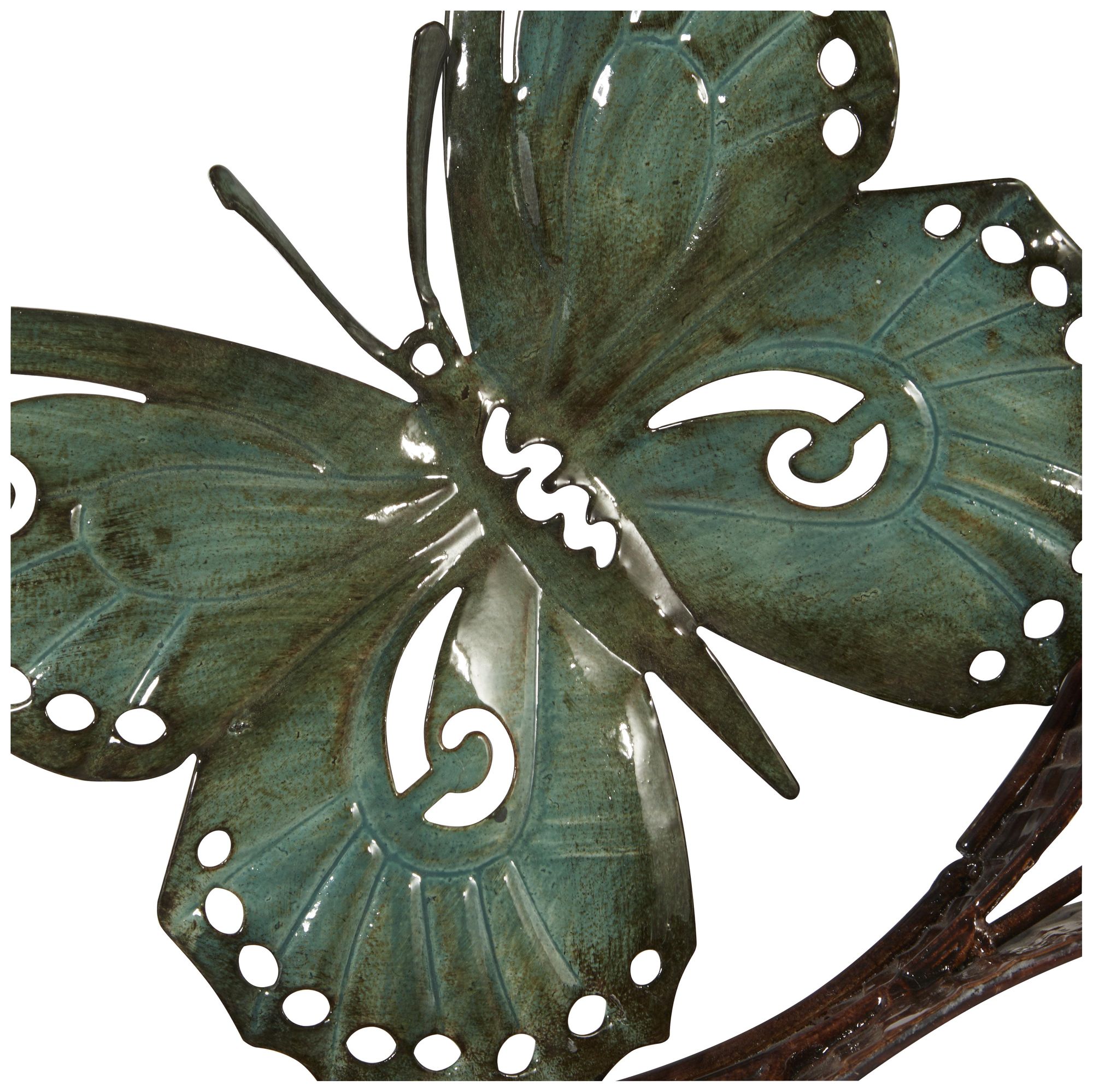 Image 4 Multi Colored Metal Eclectic Wall Decor, 22" x 3" x 36" more views