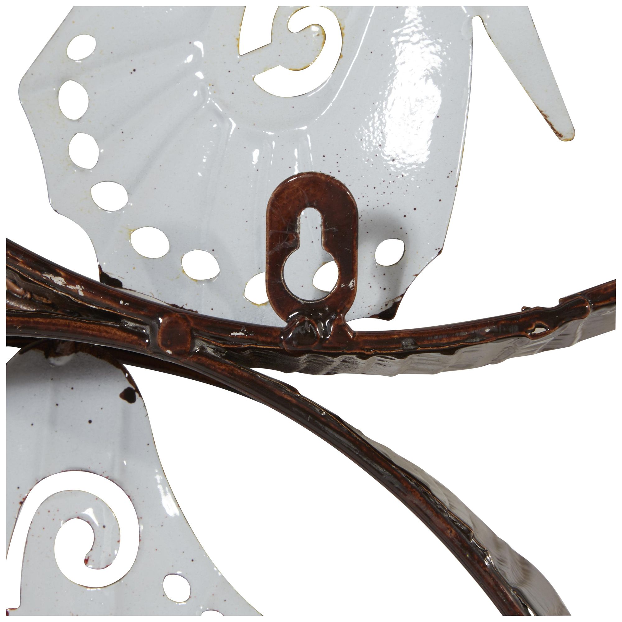 Image 5 Multi Colored Metal Eclectic Wall Decor, 22" x 3" x 36" more views