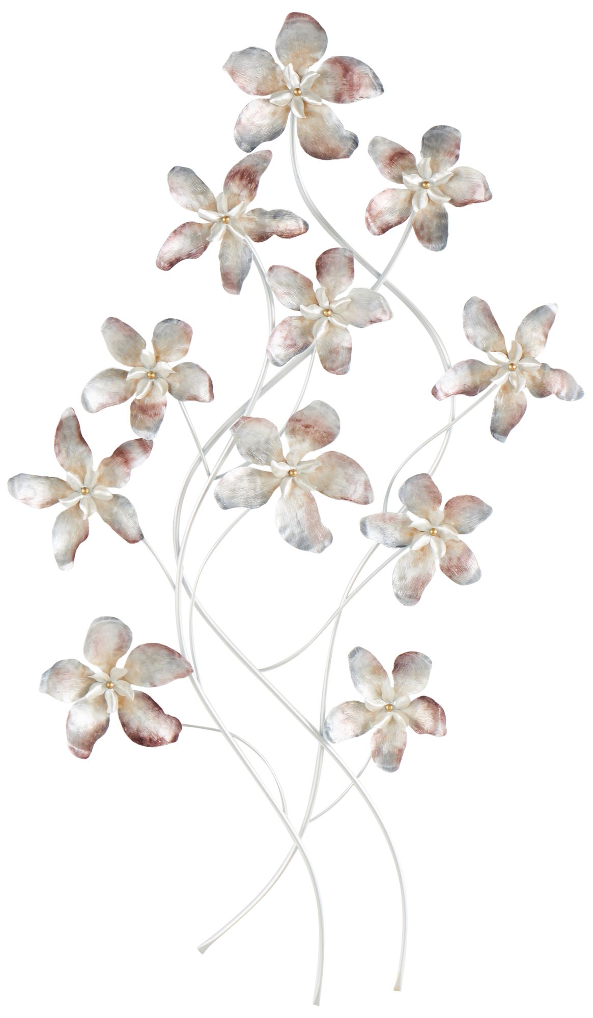Image 2 Multi Colored Metal Glam Wall Decor, 21" x 2" x 39"