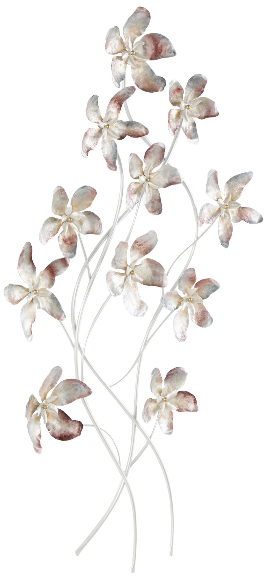 Image 6 Multi Colored Metal Glam Wall Decor, 21" x 2" x 39" more views