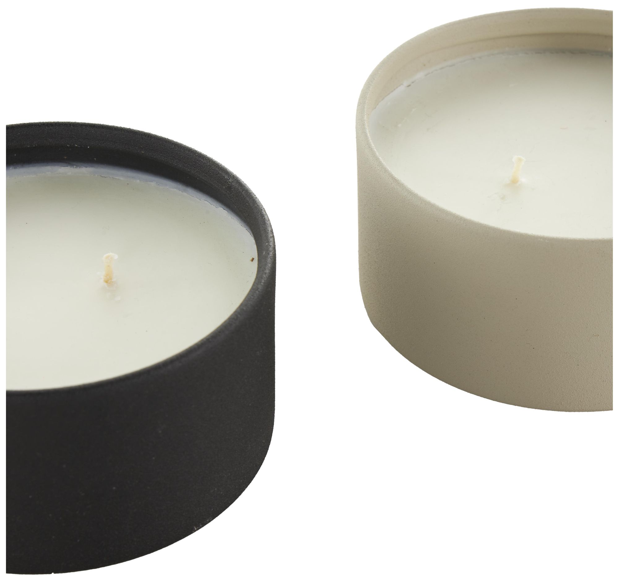 Image 4 Multi Colored Metal Modern Candle, S/2 4 more views