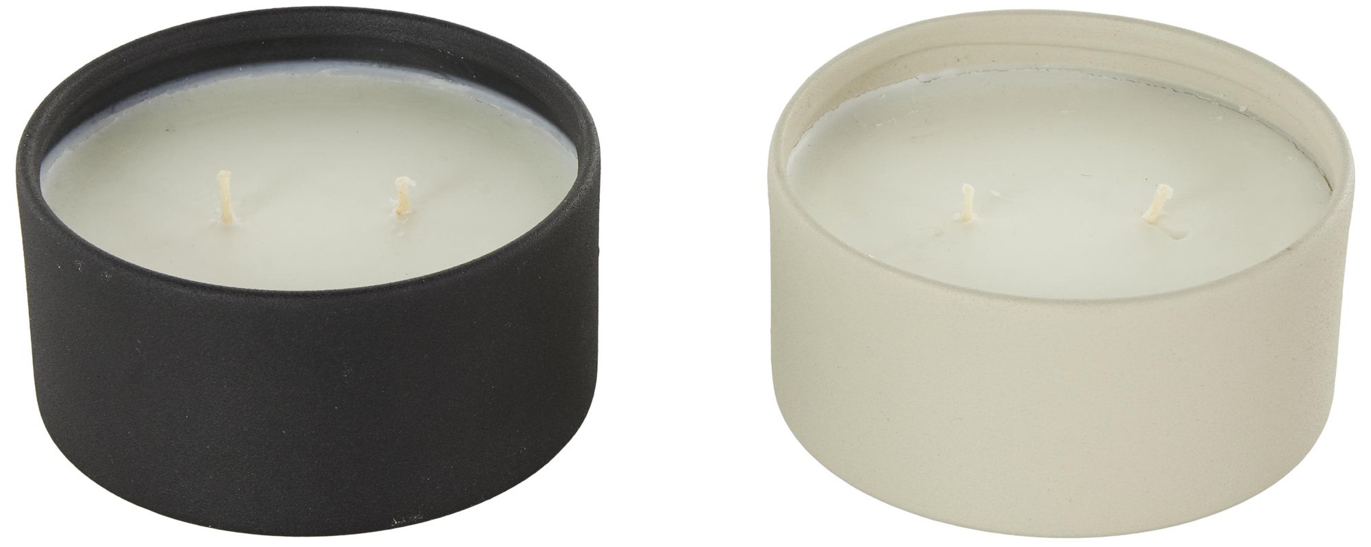 Image 5 Multi Colored Metal Modern Candle, S/2 4 more views