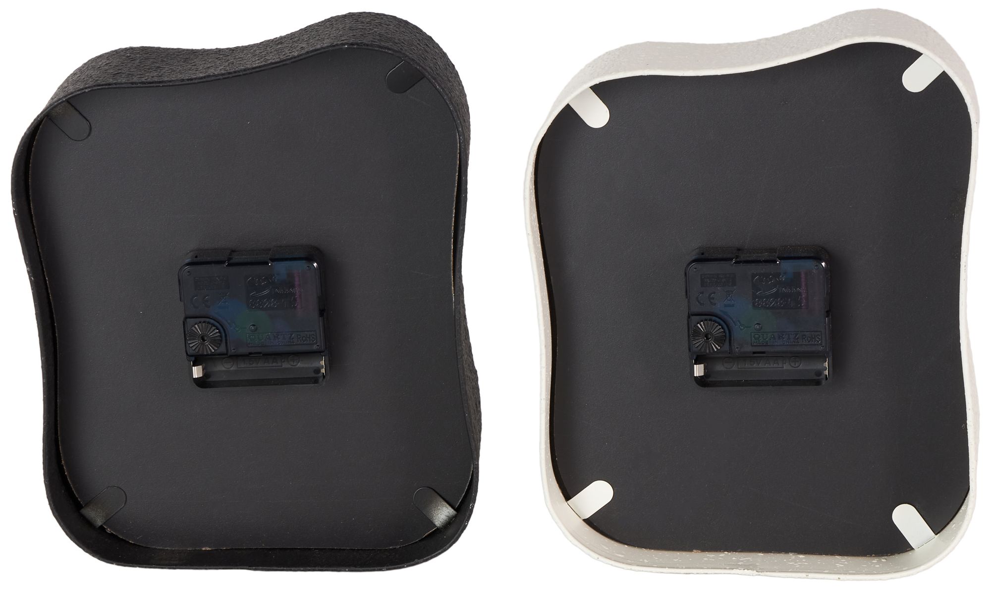 Image 5 Multi Colored Metal Modern Clock, S/2 7"W, 9"H more views