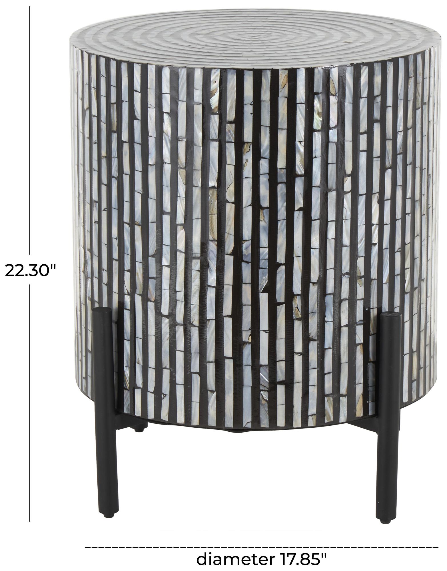 Image 7 Multi Colored Mother of Pearl Shell Acce more views