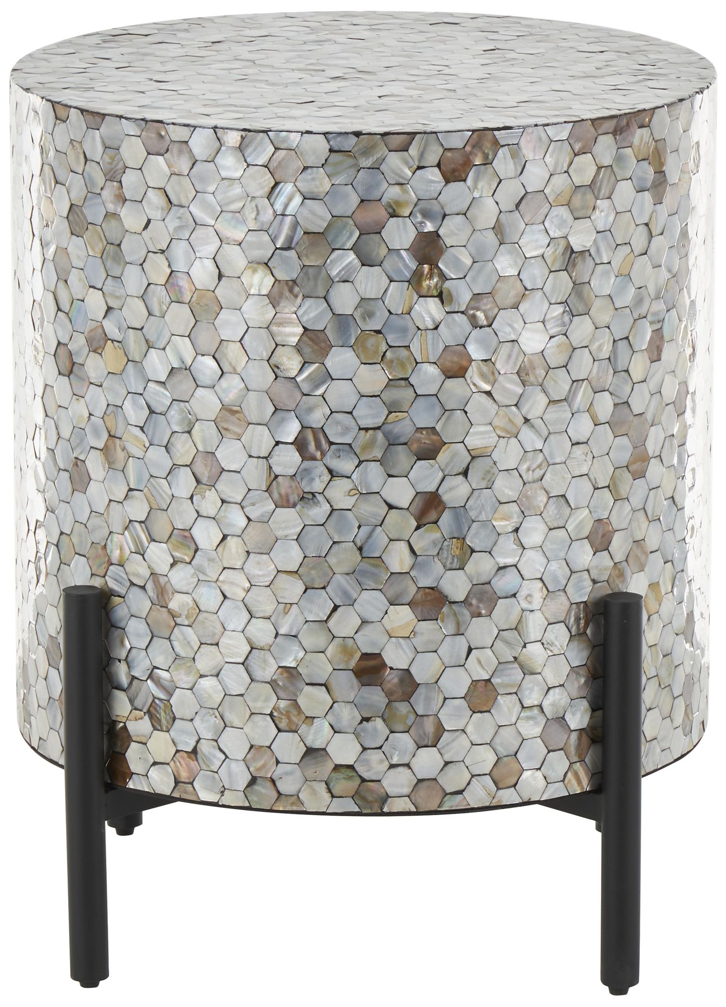 Image 2 Multi Colored Mother of Pearl Shell Acce