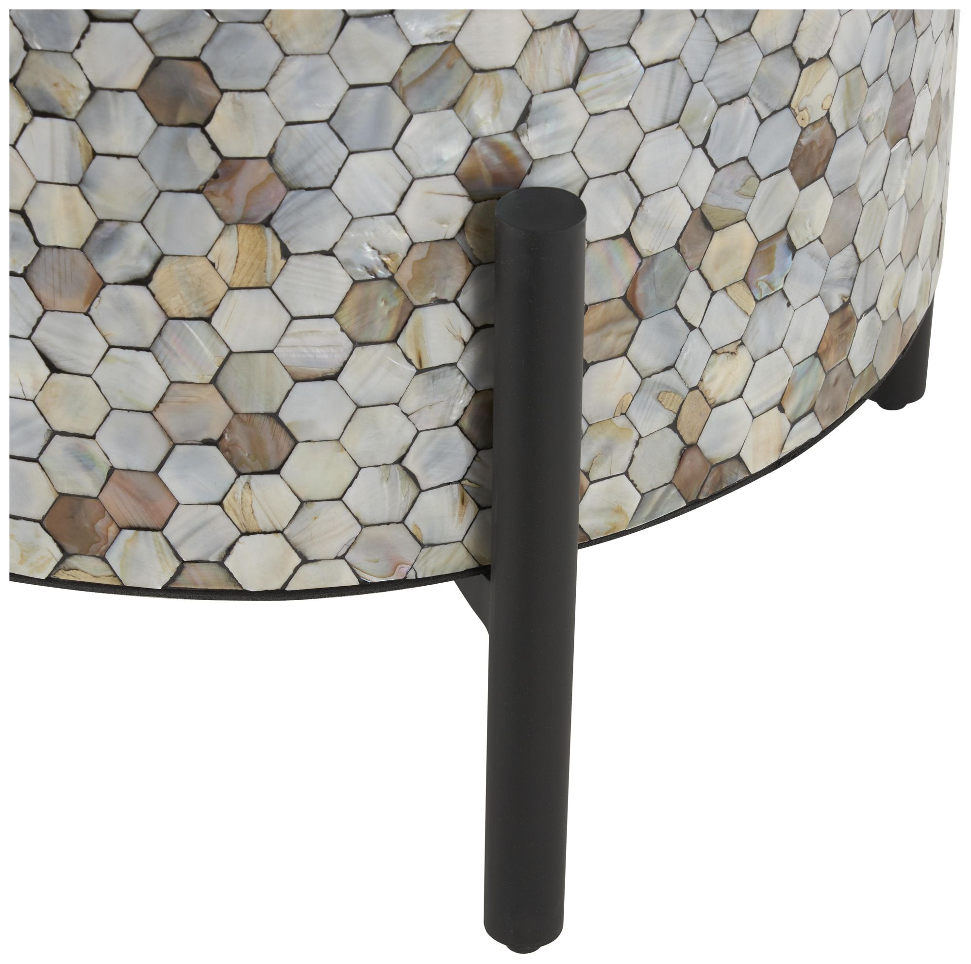 Image 4 Multi Colored Mother of Pearl Shell Acce more views