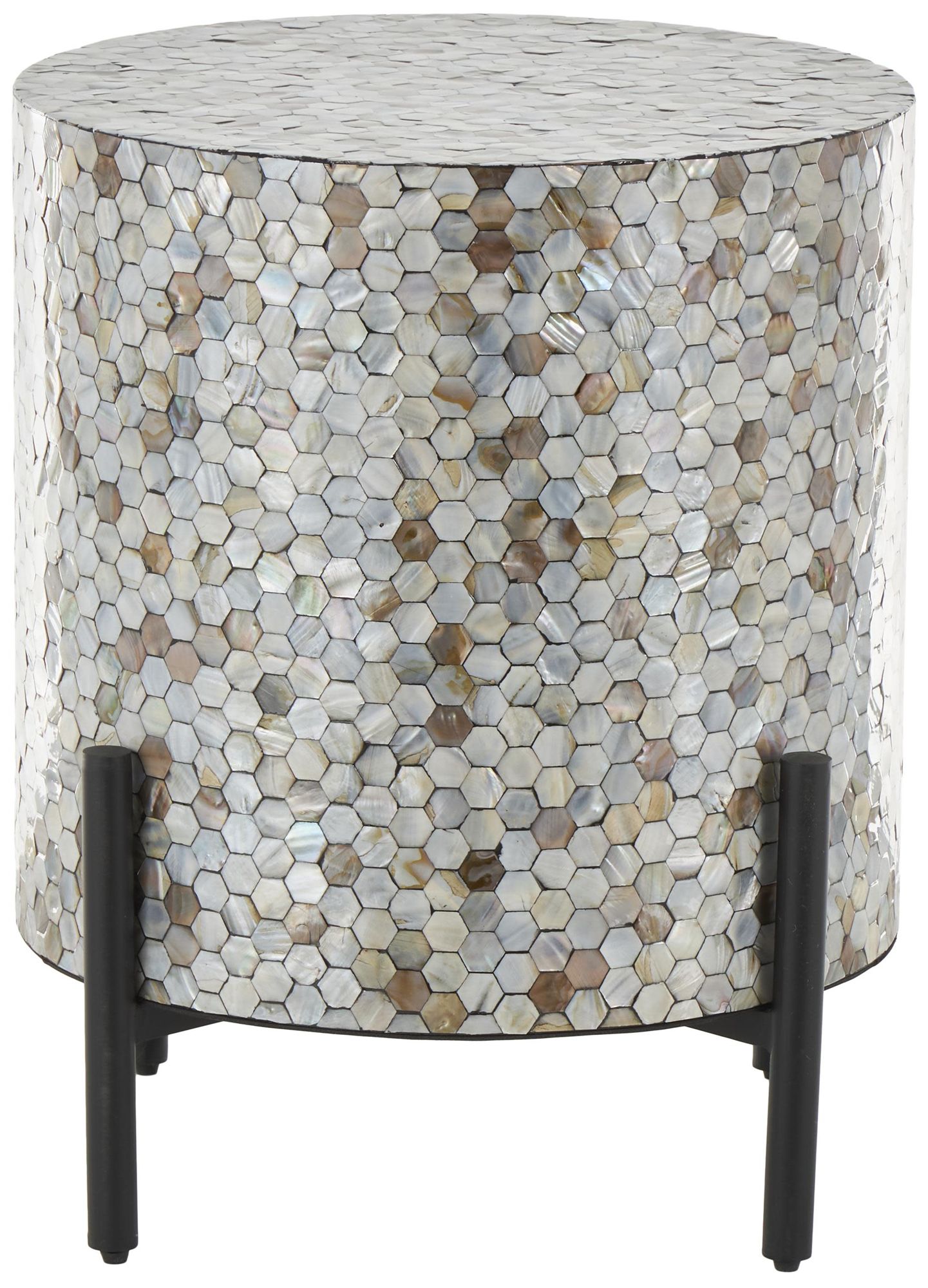 Image 5 Multi Colored Mother of Pearl Shell Acce more views