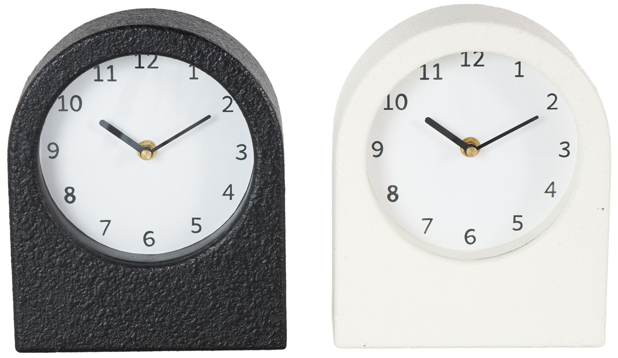 Image 2 Multi Colored Wood Traditional Clock, S/2 7"W, 9"H