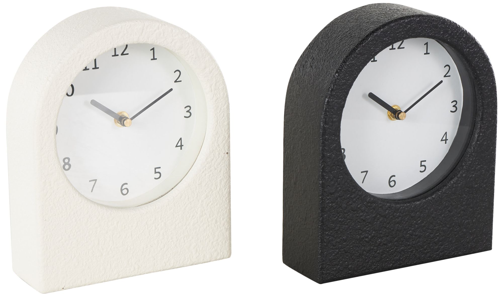 Image 6 Multi Colored Wood Traditional Clock, S/2 7"W, 9"H more views