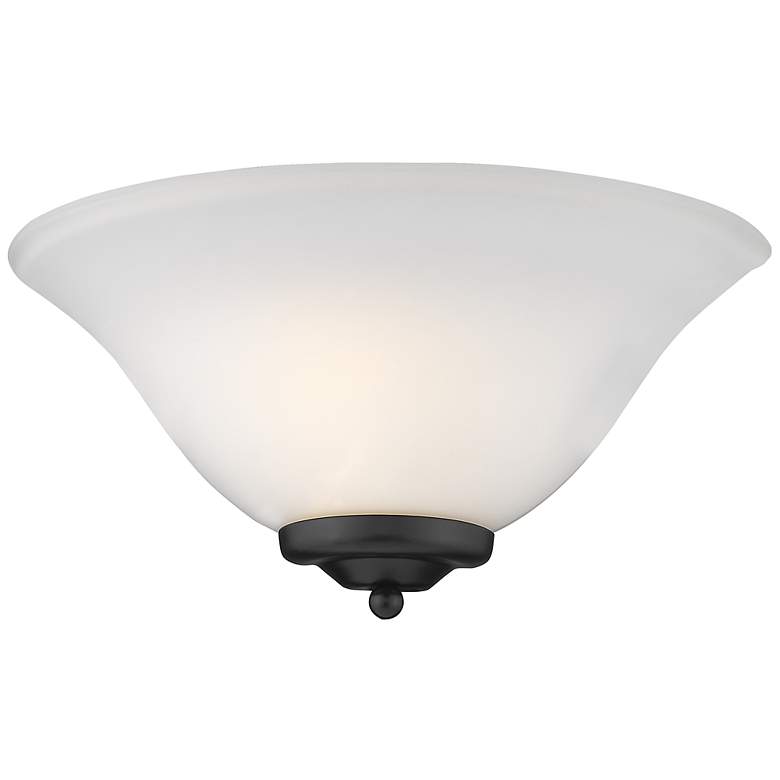 Image 3 Multi-Family 6 1/2" High Matte Black Wall Sconce more views