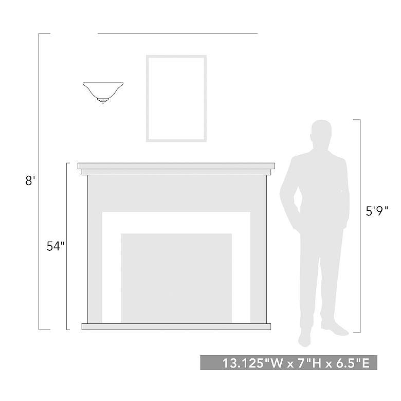 Image 5 Multi-Family 6 1/2" High Matte Black Wall Sconce more views
