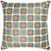 Multicolored Shapes 18" Square Modern Throw Pillow
