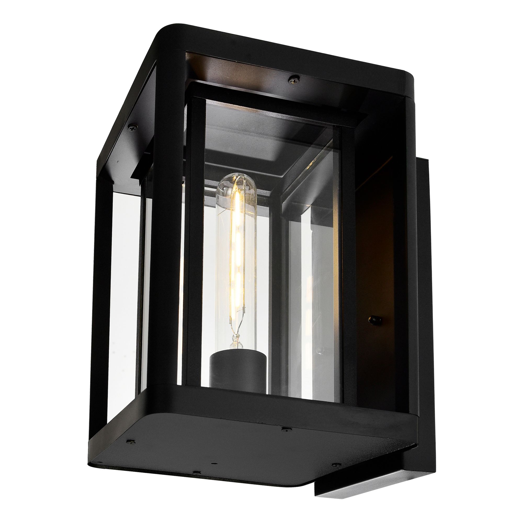 Thumbnail2 of Mulvane 1 Light Black Outdoor Wall Light more views