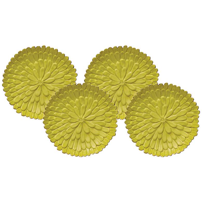 Image 1 Mum Lichen Ceramic Plates Set of 4