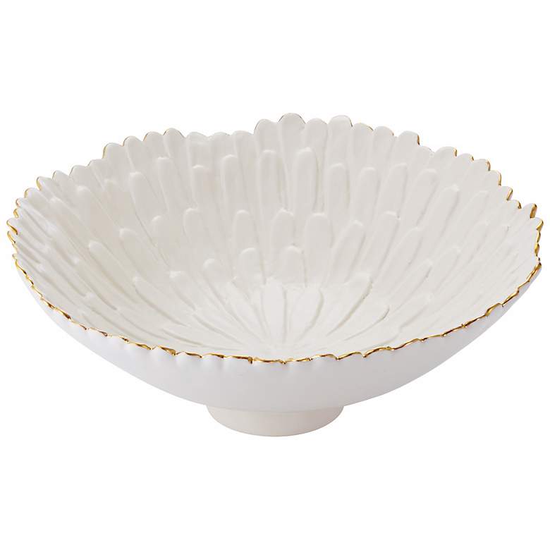 Image 1 Mum White Large Footed Ceramic Bowl