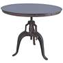 2_Mundra 36" Wide Industrial Iron Adjustable Crank Dining Table