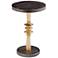 Mundy 21" Gold and Black Scatter Table