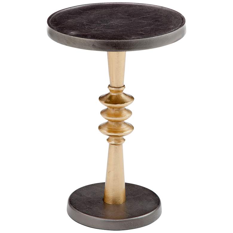Image 1 Mundy 21" Gold and Black Scatter Table