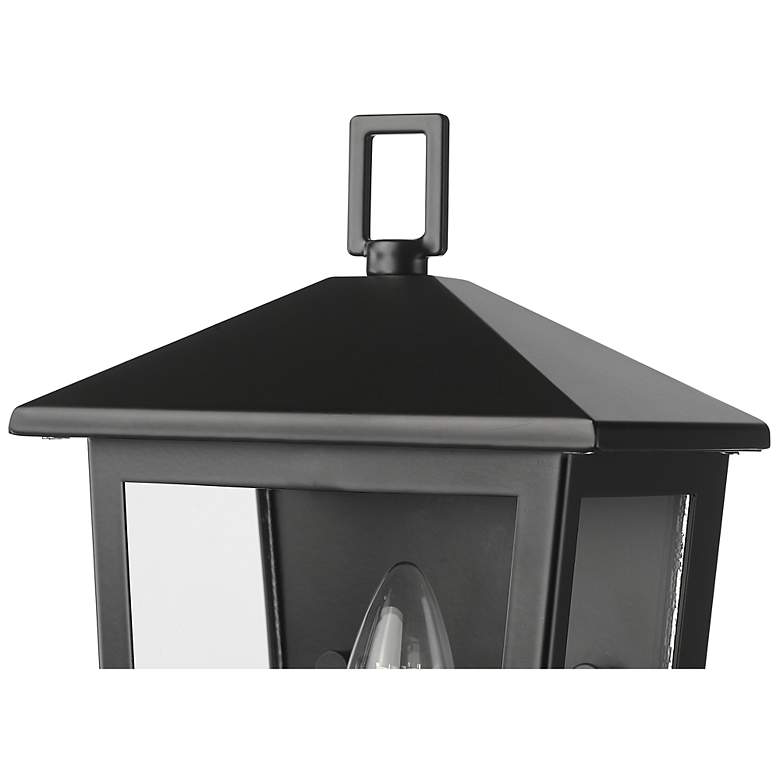 Image 4 Munger 11" High 1-Light Outdoor Wall Sconce in Powder Coated Black more views